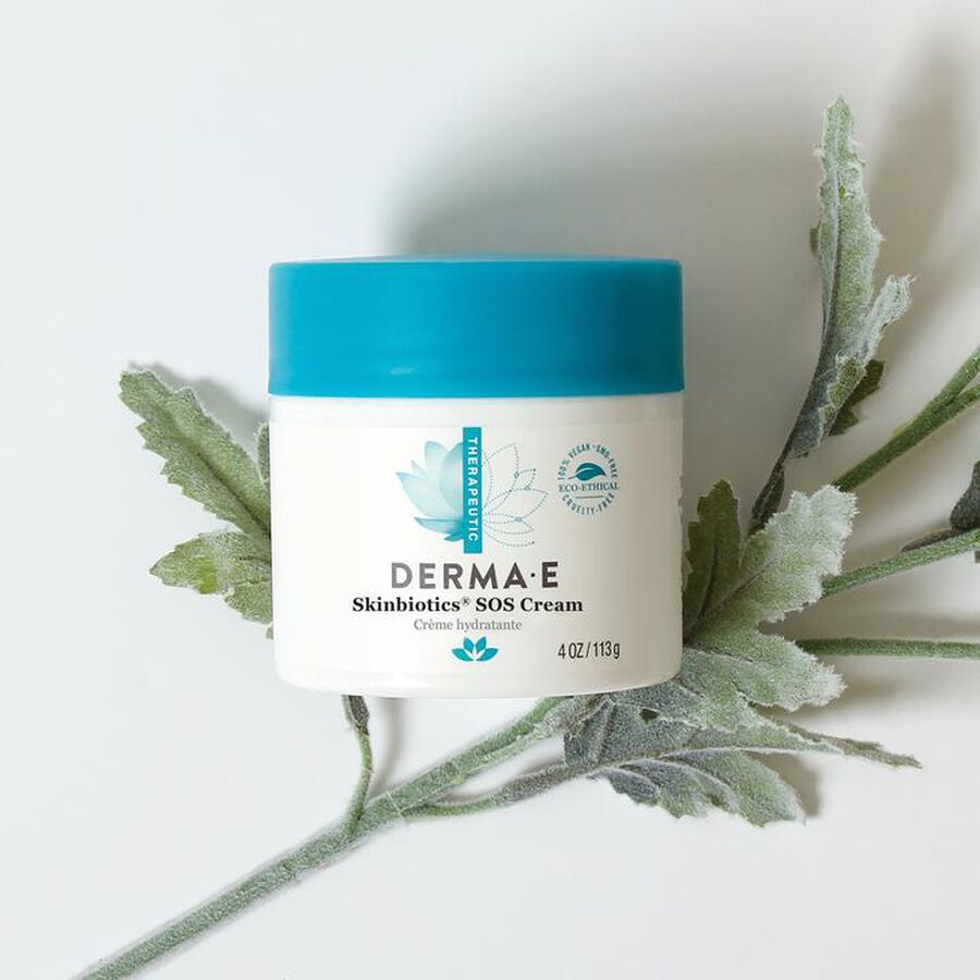 Derma E Skinbiotics SOS Cream, 4 oz